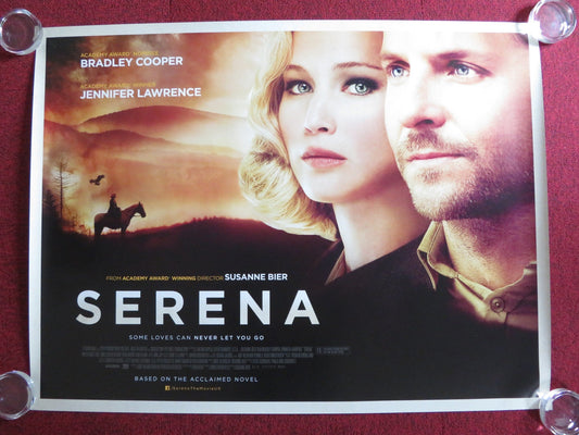 SERENA UK QUAD (30"x 40") ROLLED POSTER BRADLEY COOPER JENNIFER LAWRENCE 2014 Rendezvous Cinema Movie posters