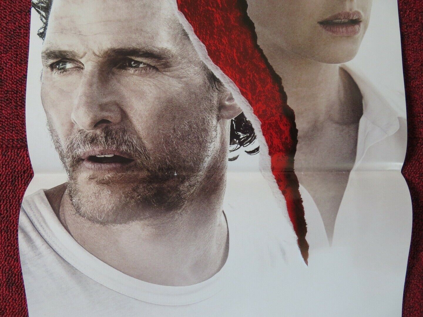 SERENITY ITALIAN LOCANDINA (26.5"x12.5") POSTER MCCONAUGHEY HATHAWAY 2019 Movie posters