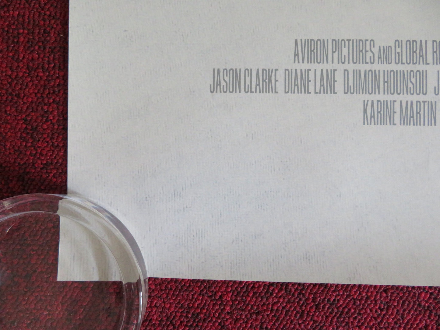 SERENITY US ONE SHEET ROLLED POSTER MATTHEW MCCONAUGHEY ANNE HATHAWAY 2019 Rendezvous Cinema Movie posters