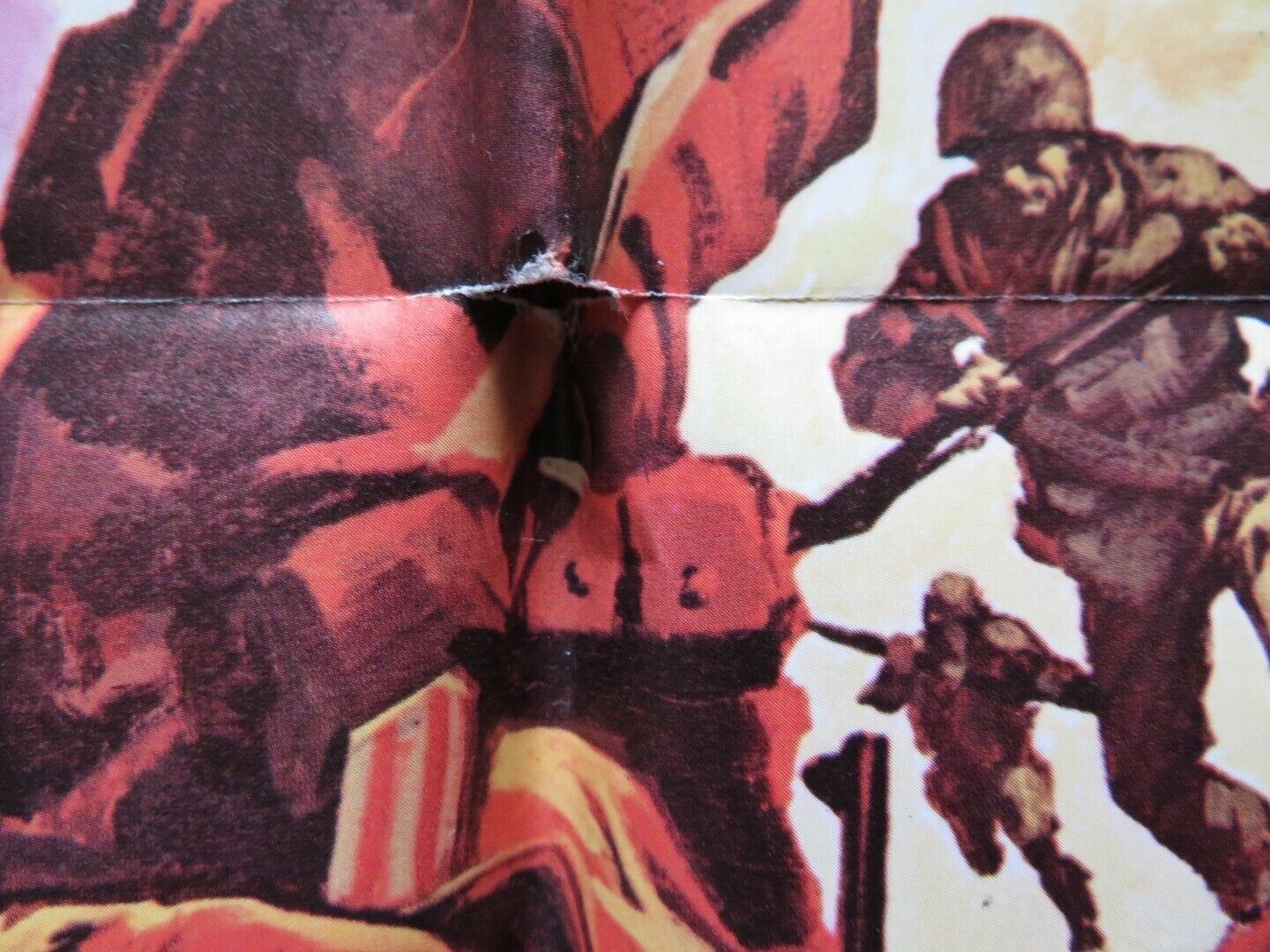 SERGEANT RYKER FOLDED US ONE SHEET POSTER LEE MARVIN VERA MILES 1968 Movie posters