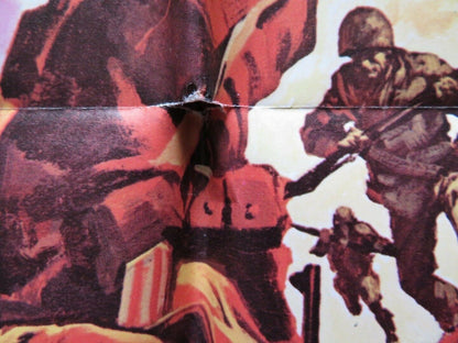 SERGEANT RYKER FOLDED US ONE SHEET POSTER LEE MARVIN VERA MILES 1968 Movie posters