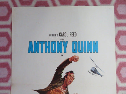 SERGENTE FLEP INDIANO RIBELLE/ Flap ITALIAN LOCANDINA (27.5"x 13") POSTER 1970 Movie posters