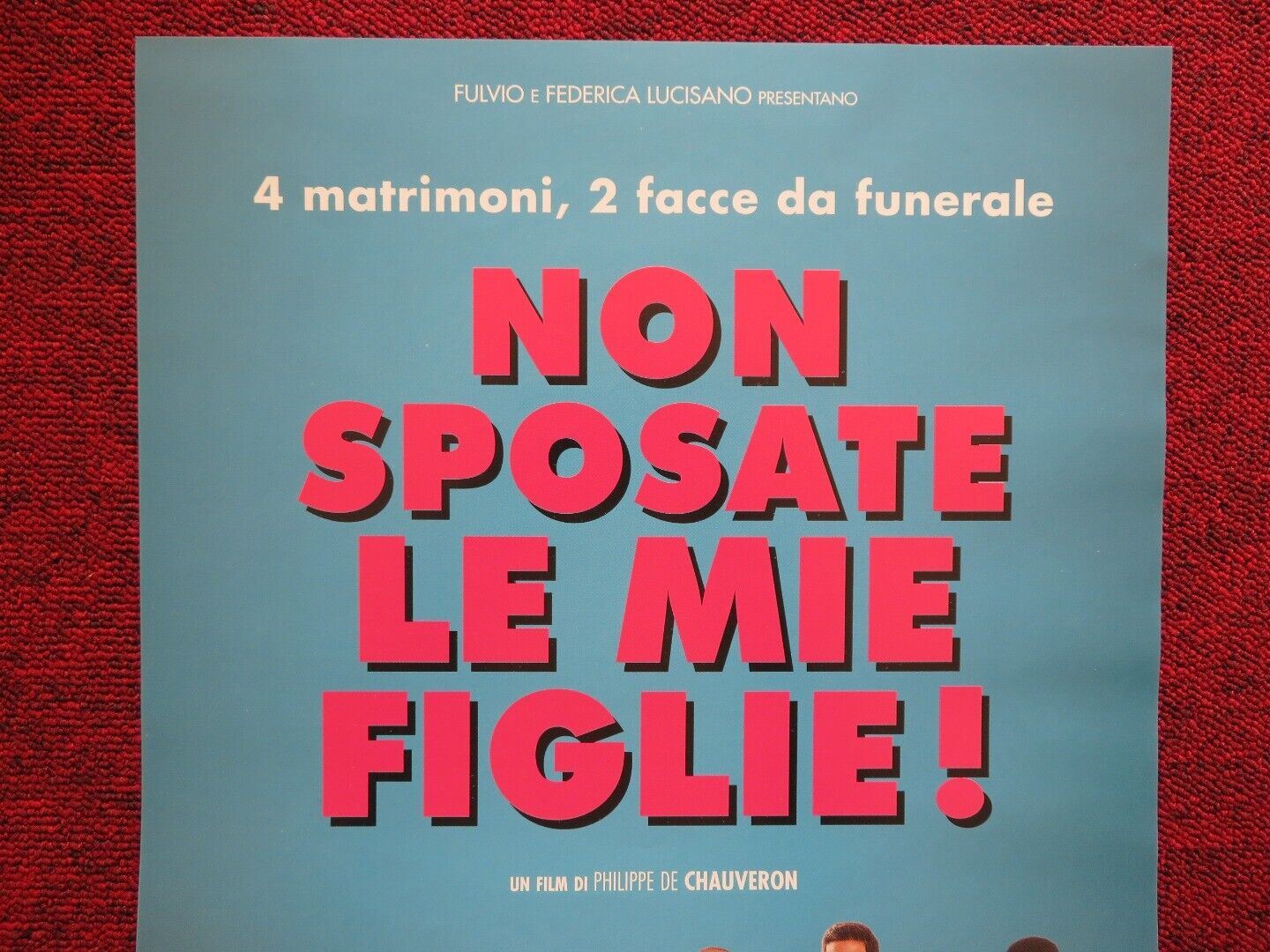 SERIAL (BAD) WEDDINGS ITALIAN LOCANDINA (27"x12.5") POSTER CHRISTIAN CLAVIER '13 - Rendezvous Cinema