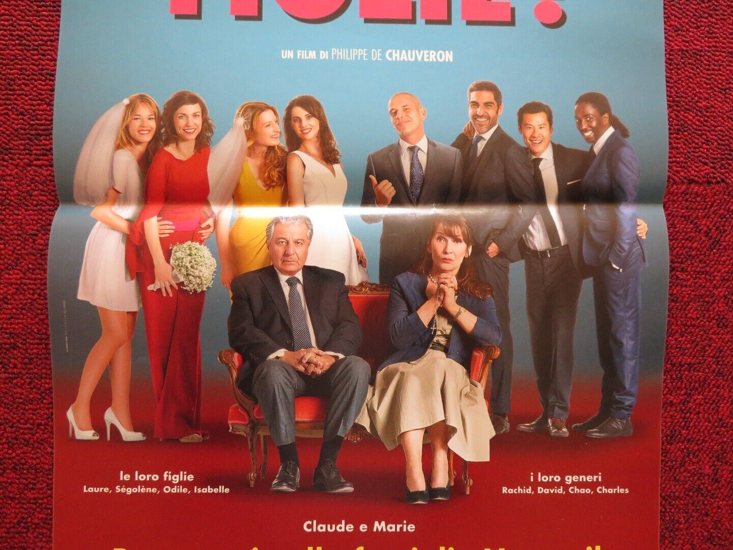 SERIAL (BAD) WEDDINGS ITALIAN LOCANDINA (27"x12.5") POSTER CHRISTIAN CLAVIER '13 - Rendezvous Cinema