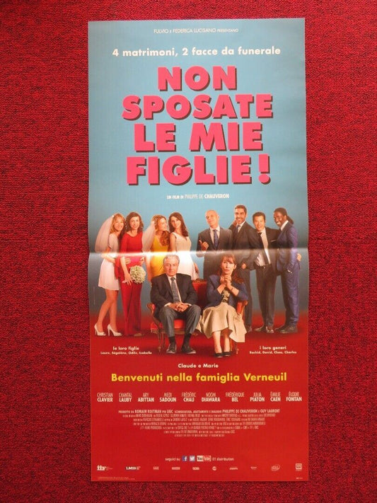 SERIAL (BAD) WEDDINGS ITALIAN LOCANDINA (27"x12.5") POSTER CHRISTIAN CLAVIER '13 - Rendezvous Cinema