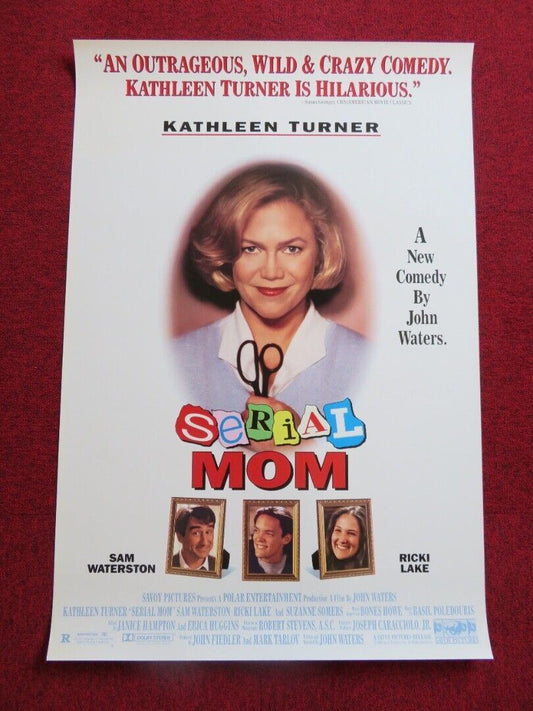 SERIAL MOM US ONE SHEET ROLLED POSTER KATHLEEN TUNER SAM WATERSTON 1994 Movie posters