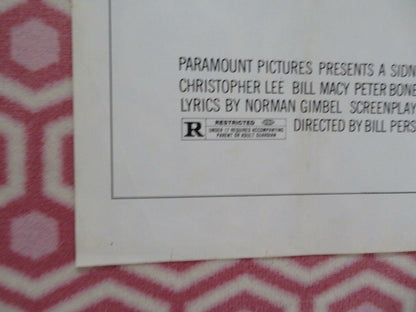 SERIAL US ONE SHEET POSTER CHRISTOPHER LEE 1980 Movie posters