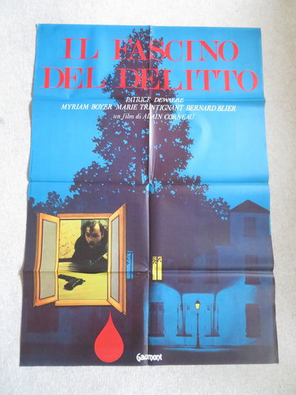 SERIE NOIRE ITALIAN 2 FOGLIO POSTER PATRICK DEWAERE MYRIAM BOYER 1979 Rendezvous Cinema Movie posters