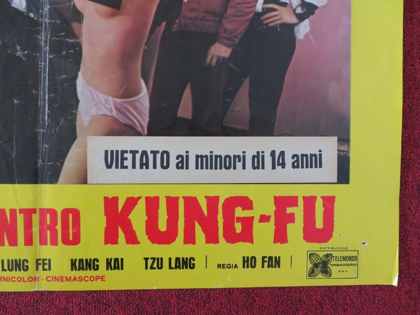 SESSO CONTRO KUNG - FU / XUE AI - B ITALIAN FOTOBUSTA POSTER ALAN TANG MAGGIE LEE Movie posters