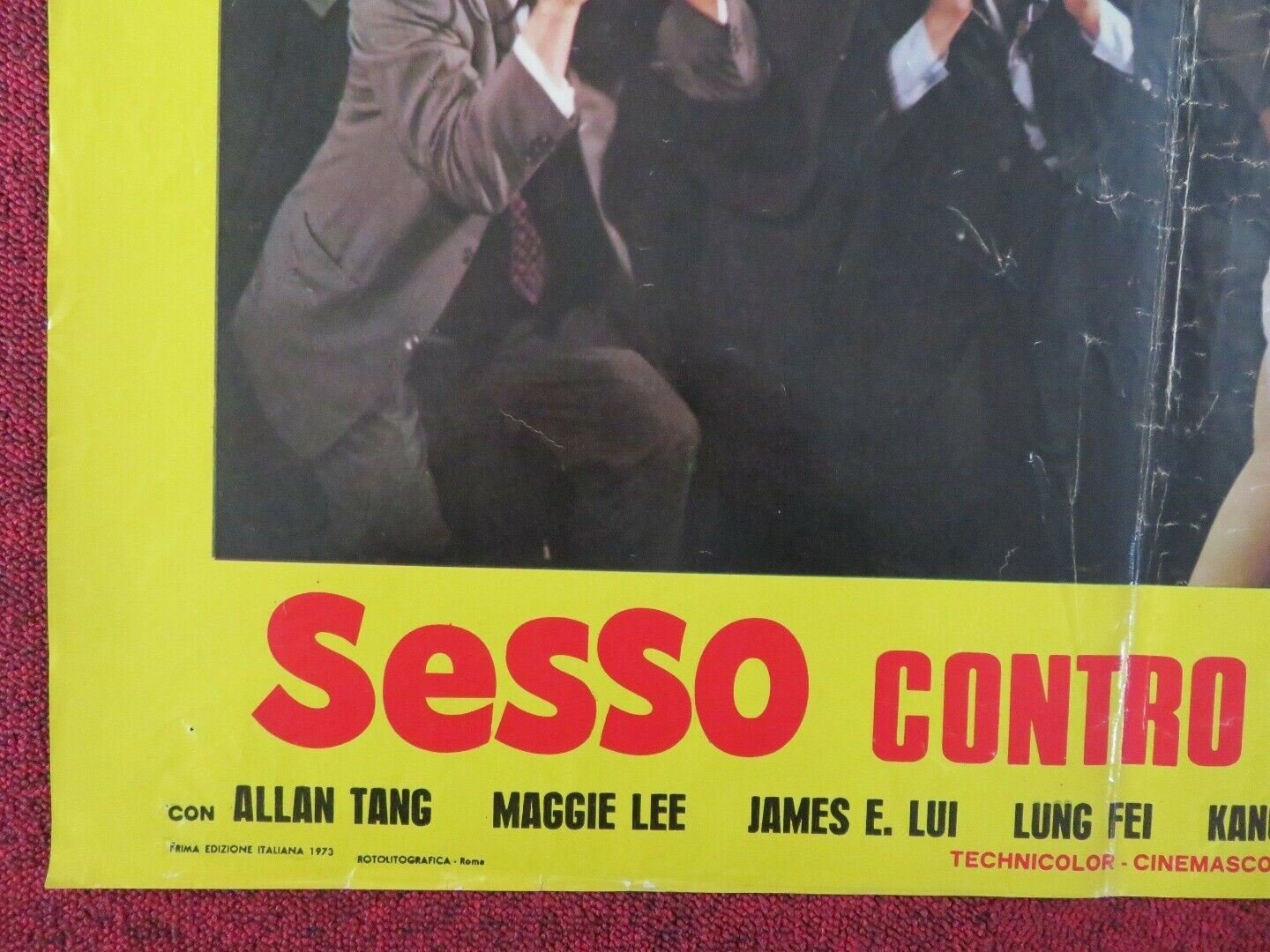 SESSO CONTRO KUNG - FU / XUE AI - B ITALIAN FOTOBUSTA POSTER ALAN TANG MAGGIE LEE Movie posters