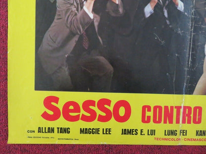 SESSO CONTRO KUNG - FU / XUE AI - B ITALIAN FOTOBUSTA POSTER ALAN TANG MAGGIE LEE Movie posters