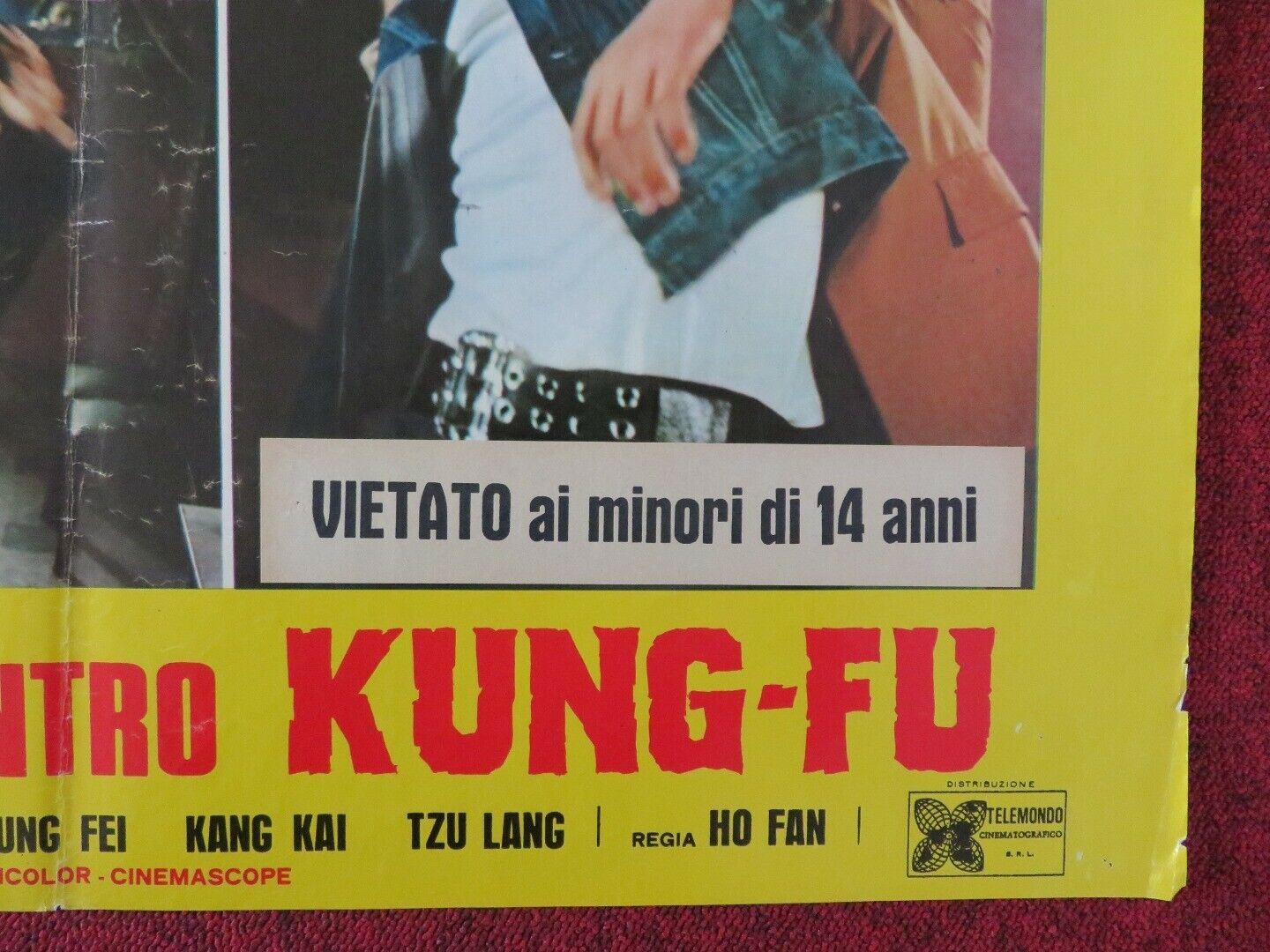 SESSO CONTRO KUNG - FU / XUE AI - C ITALIAN FOTOBUSTA POSTER ALAN TANG MAGGIE LEE Movie posters