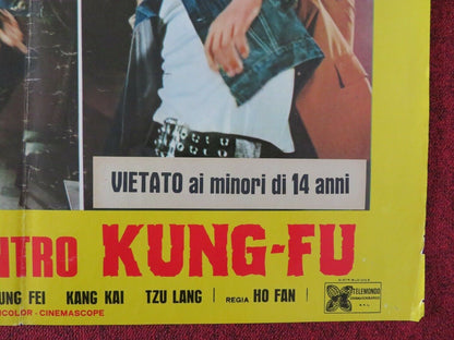 SESSO CONTRO KUNG - FU / XUE AI - C ITALIAN FOTOBUSTA POSTER ALAN TANG MAGGIE LEE Movie posters