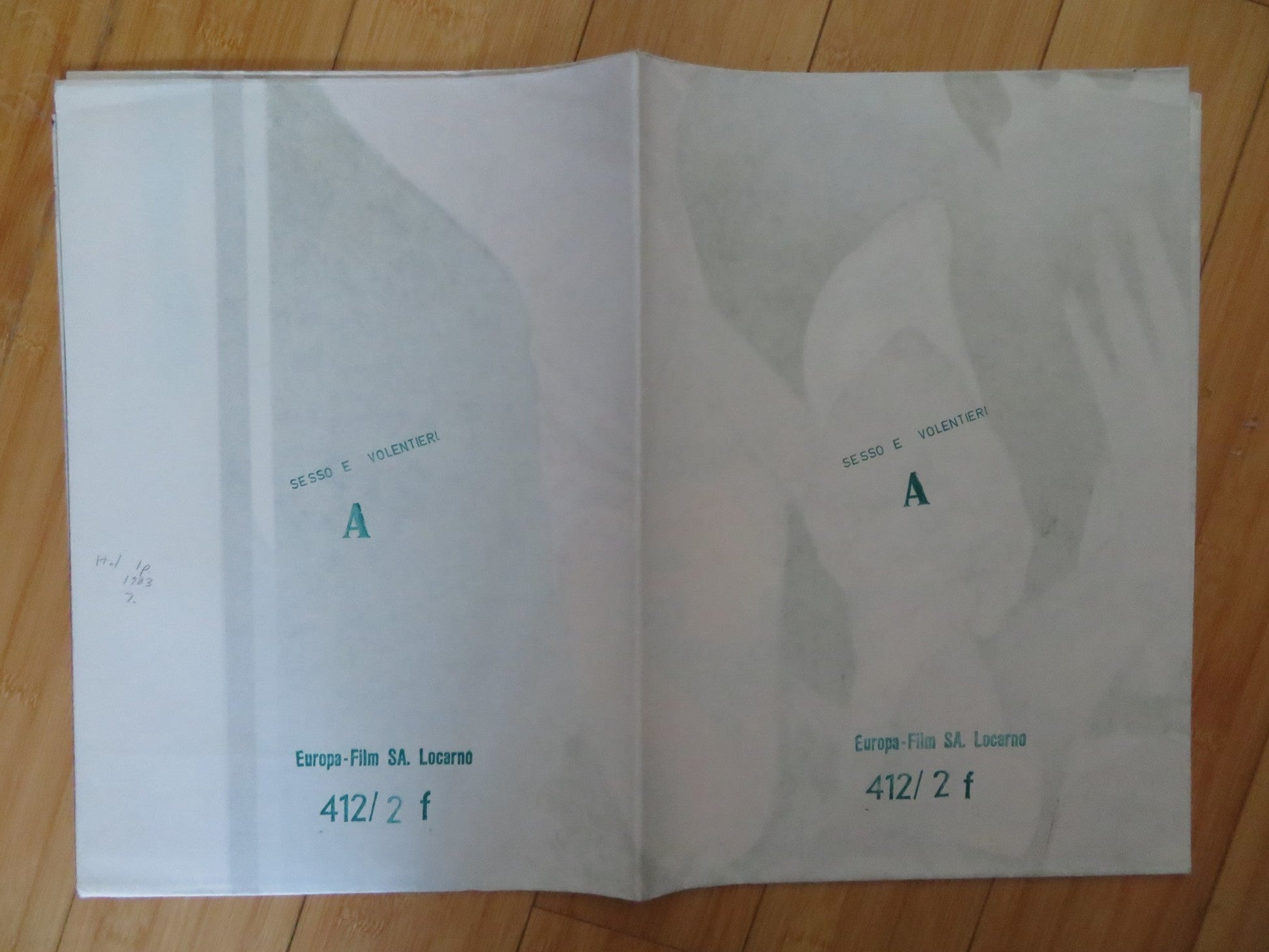 SESSO E VOLENTIERI ITALIAN 2 FOGLIO POSTER JOHNNY DORELLI LAURA ANTONELLI 1982 Rendezvous Cinema Movie posters