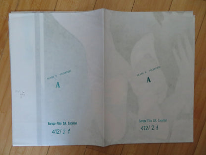 SESSO E VOLENTIERI ITALIAN 2 FOGLIO POSTER JOHNNY DORELLI LAURA ANTONELLI 1982 Rendezvous Cinema Movie posters