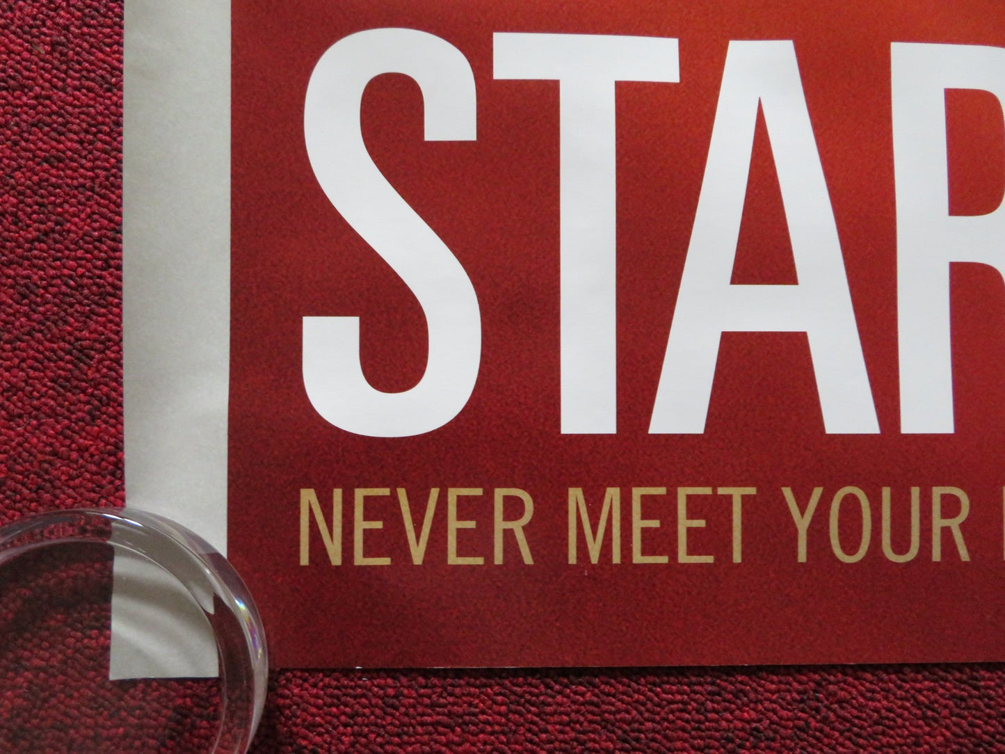 SET FIRE TO THE STARS UK QUAD (30"x 40") ROLLED POSTER ELIJAH WOOD 2014 Rendezvous Cinema Movie posters