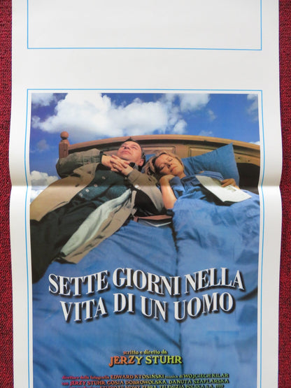 SETTE GIORNI NELLA VITA DI UN UOMO ITALIAN LOCANDINA POSTER JERZY STUHR 2000 Rendezvous Cinema Movie posters