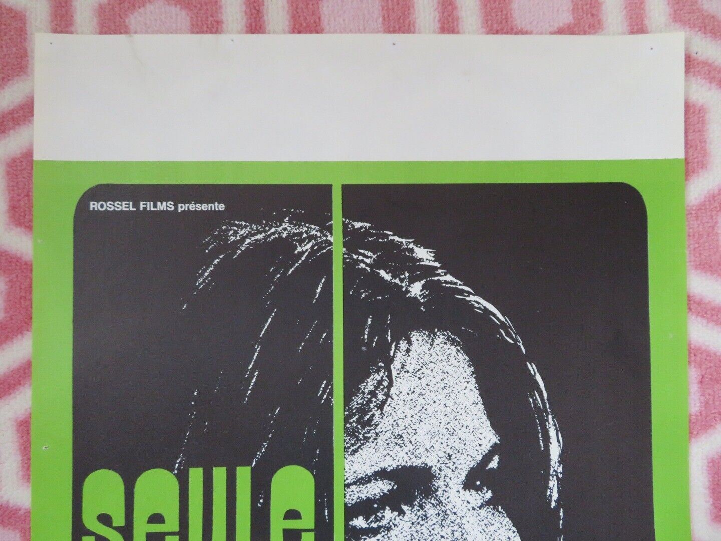 SEULE / The Most Beautiful Wife BELGIUM (21.5"x13") POSTER ALESSIO ORANO 1970 - Rendezvous Cinema