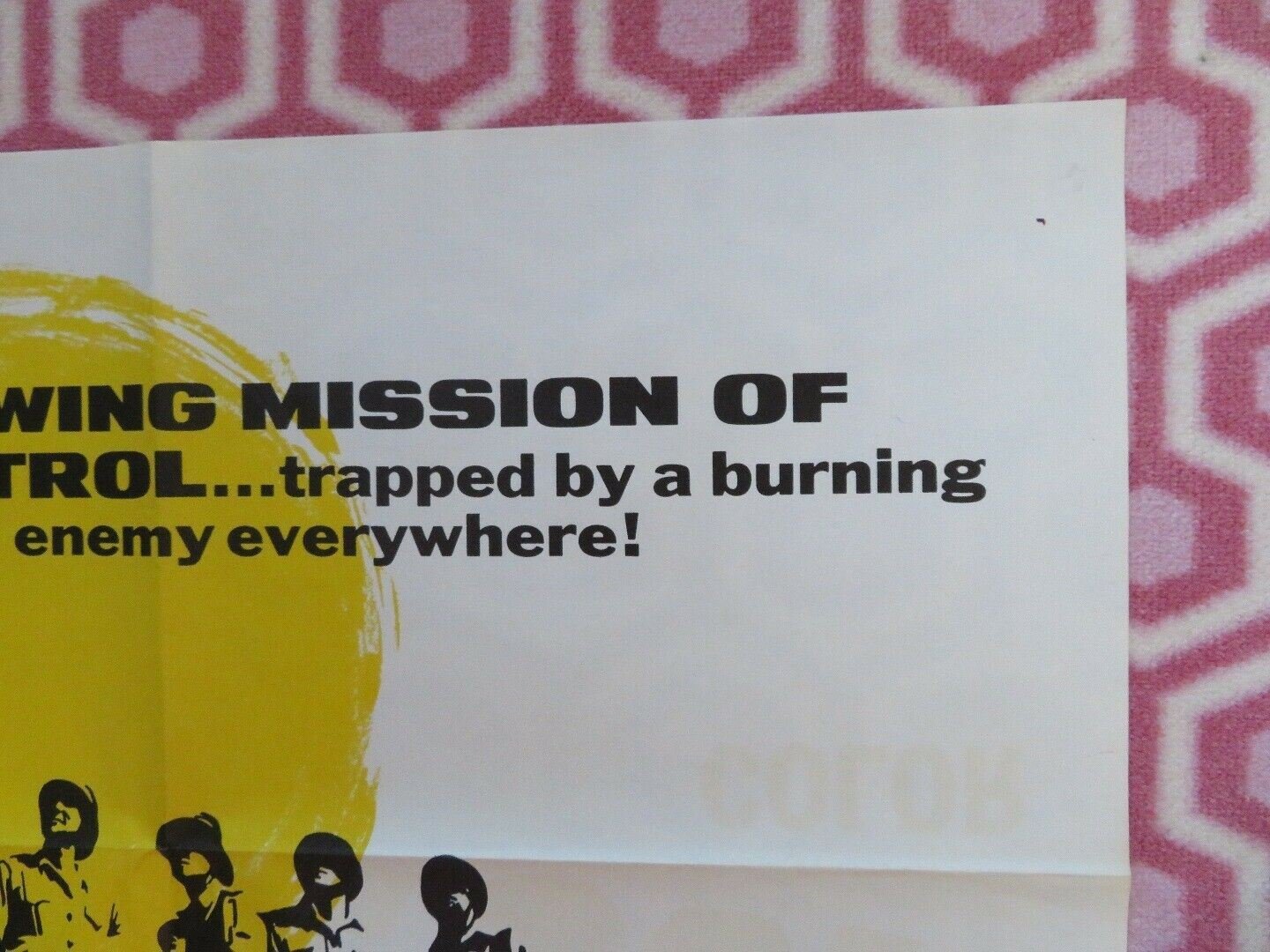 SEVEN AGAINST SUN US ONE SHEET POSTER GERT VAN BERGH 1964 Movie posters