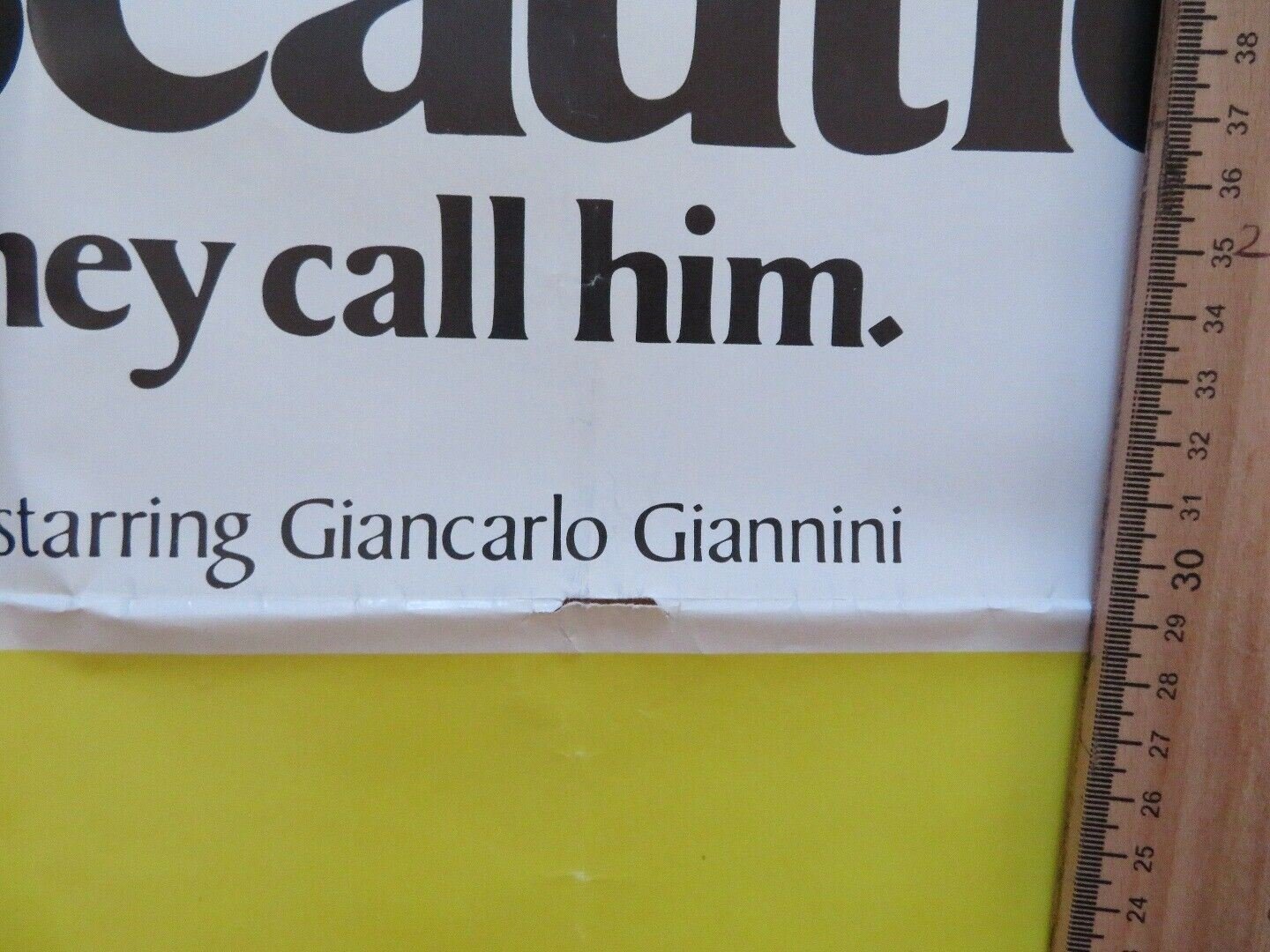 SEVEN BEAUTIES US ONE SHEET POSTER GIANCARLO GIANNINI 1975 - Rendezvous Cinema