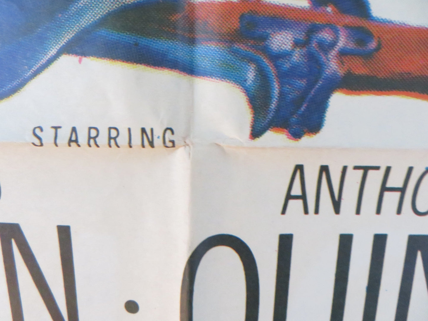 SEVEN CITES OF GOLD FOLDED US ONE SHEET POSTER RICHARD EGAN ANTHONY QUINN 1955 Rendezvous Cinema Movie posters