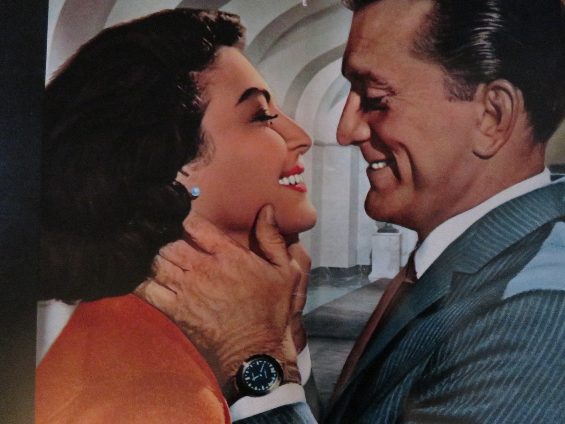 SEVEN DAYS IN MAY - B ITALIAN FOTOBUSTA POSTER BURT LANCASTER KIRK DOUGLAS 1964 Rendezvous Cinema Movie posters