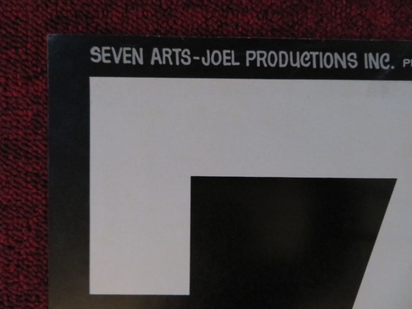 SEVEN DAYS IN MAY - B ITALIAN FOTOBUSTA POSTER BURT LANCASTER KIRK DOUGLAS 1964 Rendezvous Cinema Movie posters