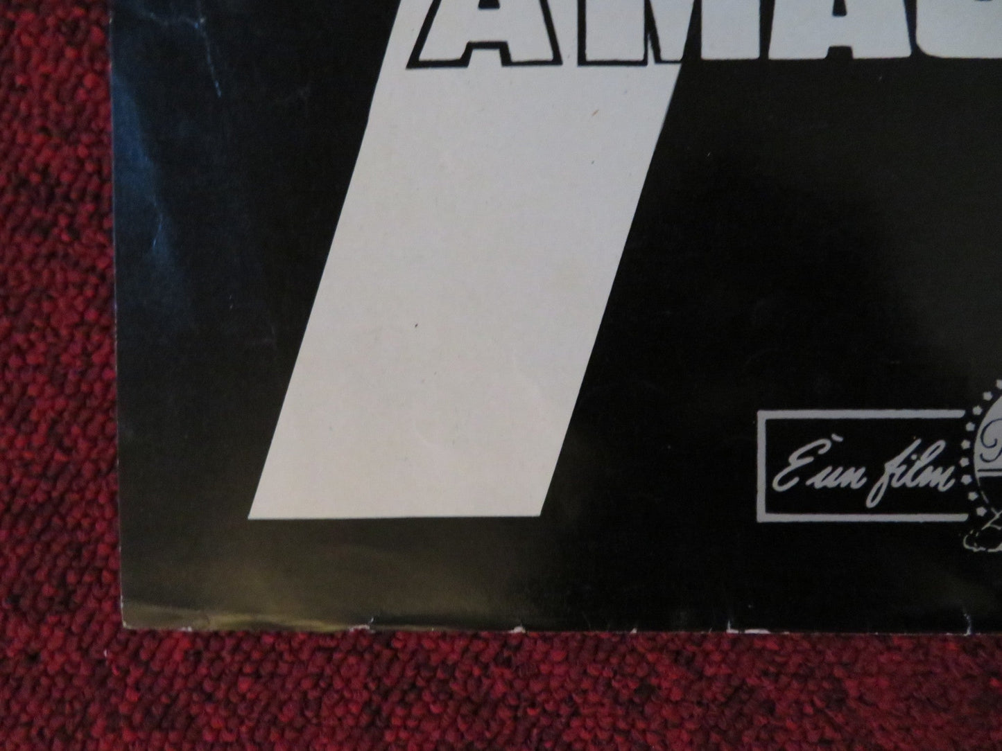 SEVEN DAYS IN MAY - B ITALIAN FOTOBUSTA POSTER BURT LANCASTER KIRK DOUGLAS 1964 Rendezvous Cinema Movie posters