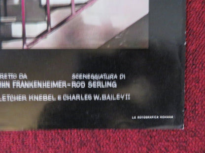 SEVEN DAYS IN MAY - B ITALIAN FOTOBUSTA POSTER BURT LANCASTER KIRK DOUGLAS 1964 Rendezvous Cinema Movie posters