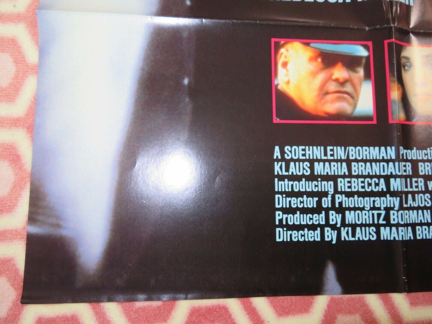 SEVEN MINUTES US ONE SHEET POSTER BRIAN DENNEHY KLAUS MARIA BRANDAUER Movie posters