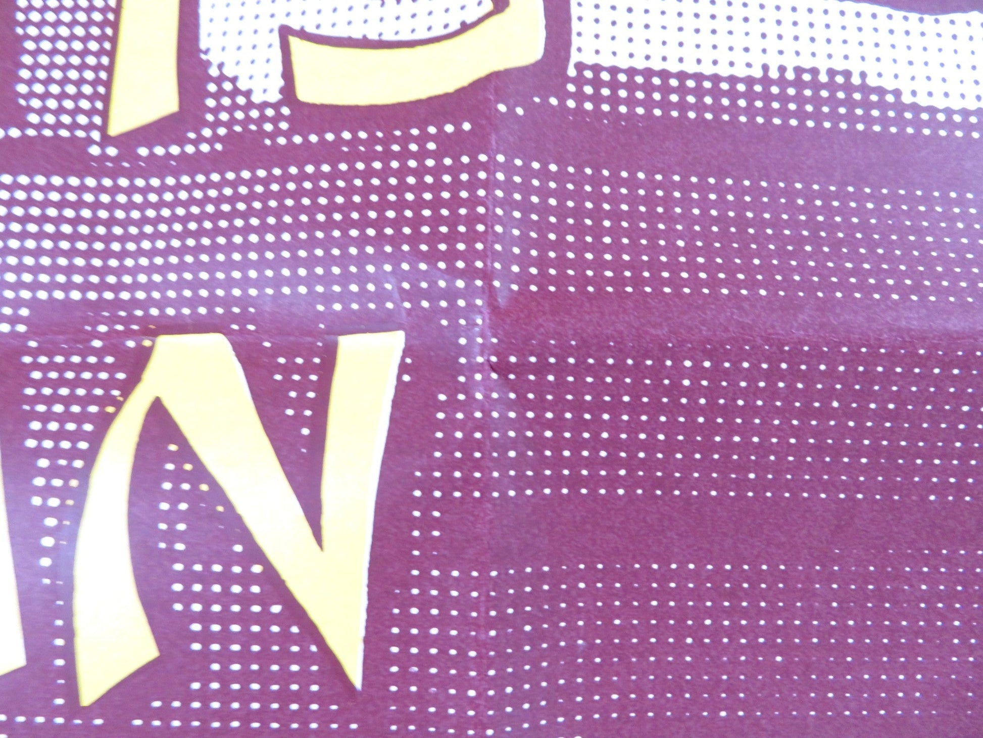 SEVEN NIGHTS IN JAPAN FOLDED UK ONE SHEET POSTER MICHAEL YORK HIDEMI AOKI 1976 Rendezvous Cinema Movie posters