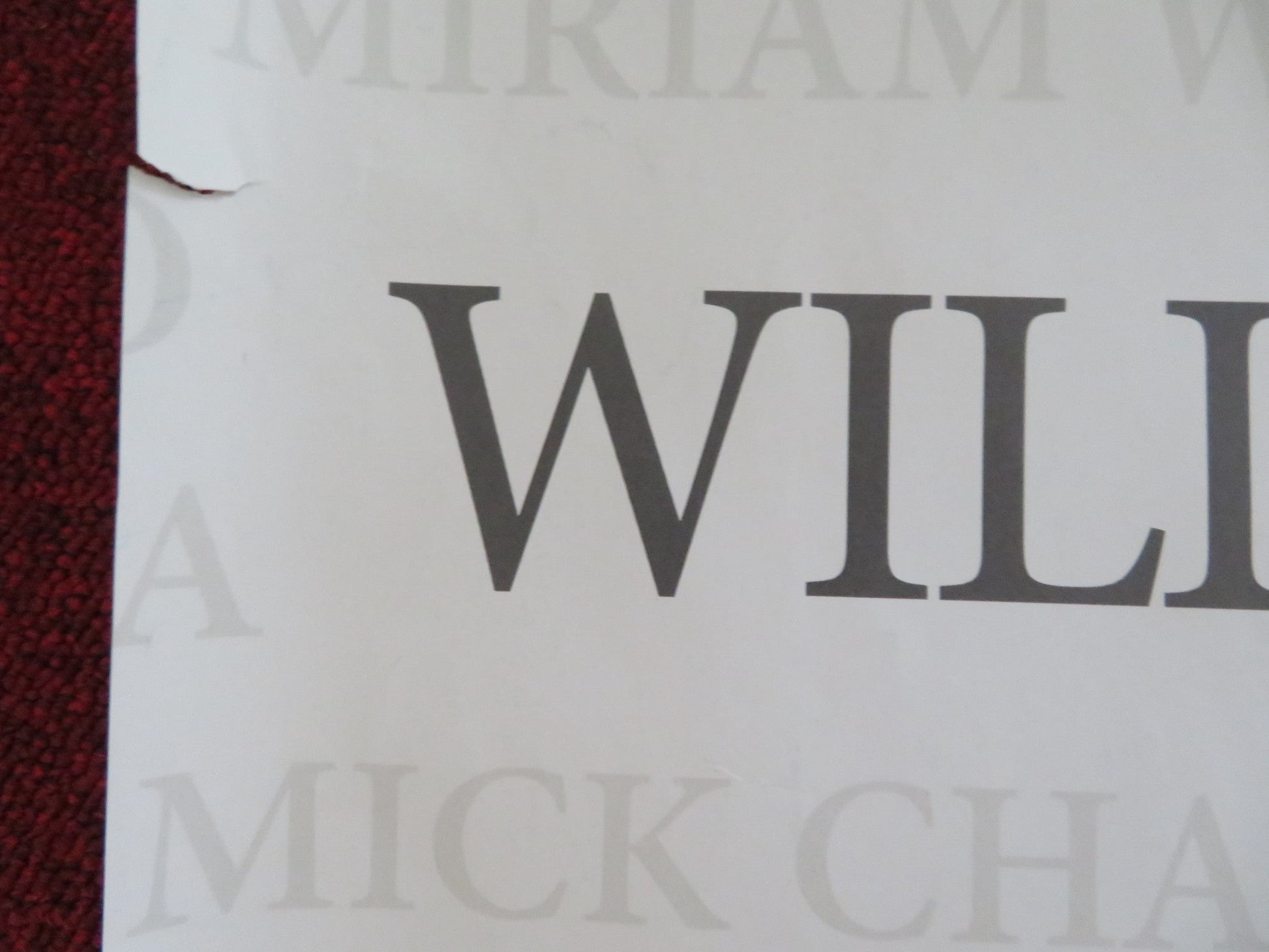 SEVEN POUNDS UK QUAD (30"x 40") ROLLED POSTER WILL SMITH WOODY HARRELSON 2008 Rendezvous Cinema Movie posters