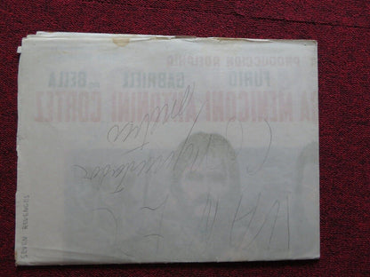 SEVEN REVENGES FOLDED ARGENTINA ONE SHEET POSTER 29" x 43.5 " ED FURY 1961 Movie posters