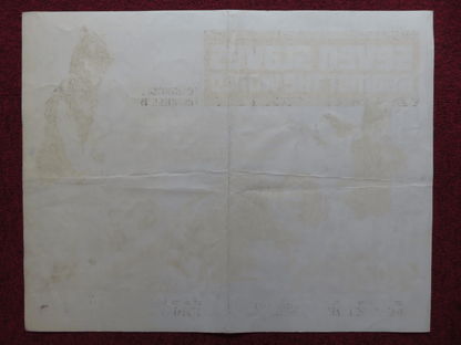 SEVEN SLAVES AGAINST ROME US HALF SHEET (22"x 28") POSTER ROGER BROWNE 1964 Rendezvous Cinema Movie posters