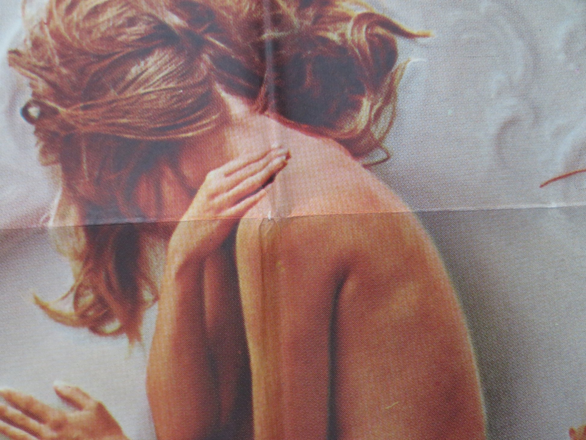 SEX AND VIOLENCE FOLDED SPANISH POSTER MARINA LANGER XABIER ELORRIAGA 1978 Rendezvous Cinema Movie posters