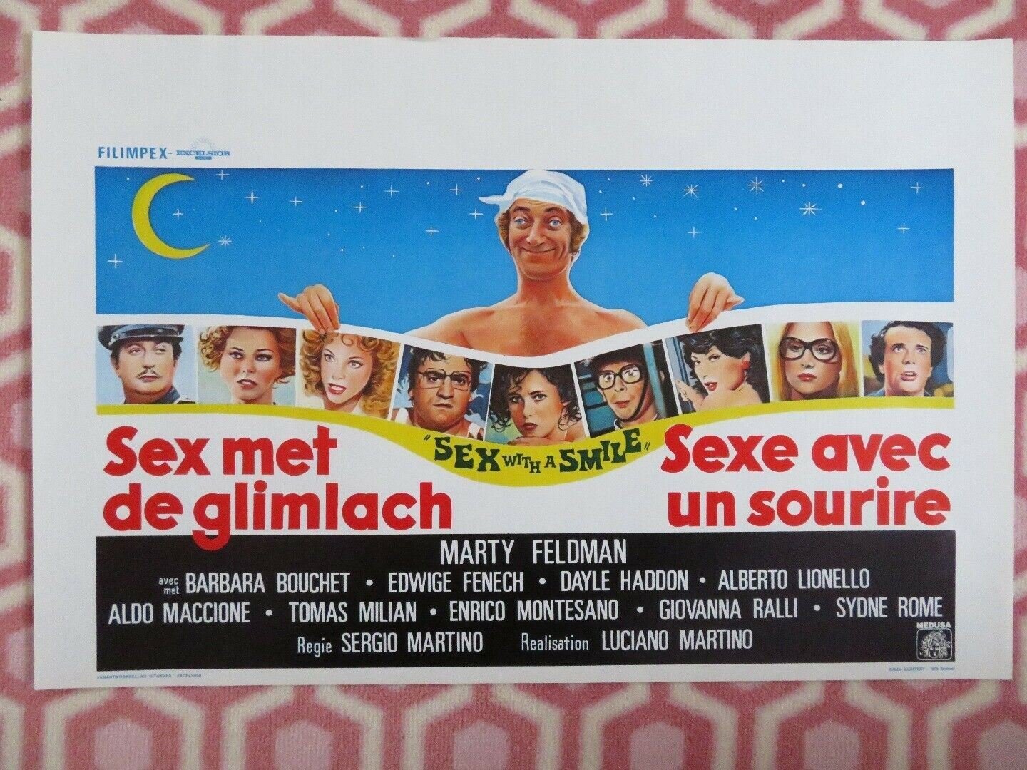 SEX AVEC UN SOURIRE/ SEX WITH A SMILE BELGIUM (14.5"x 21.5") POSTER 1976 Movie posters