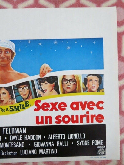 SEX AVEC UN SOURIRE/ SEX WITH A SMILE BELGIUM (14.5"x 21.5") POSTER 1976 Movie posters