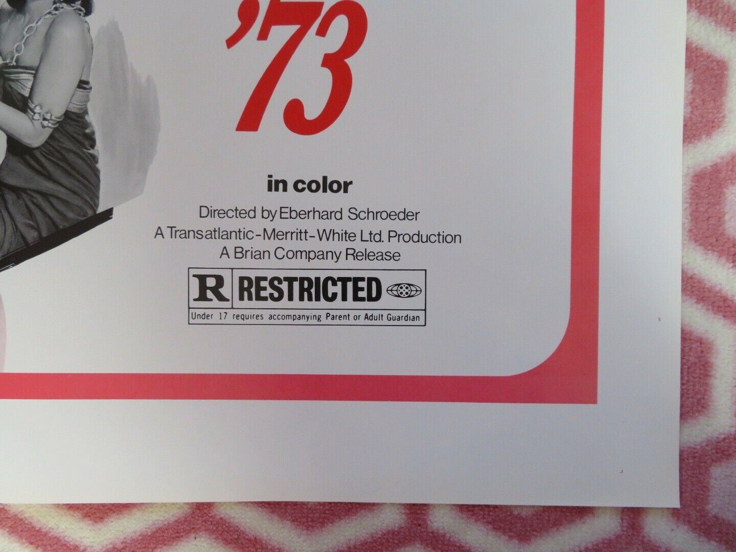 SEX CLINIC '74 / MASSAGE PARLOR '73 DOUBLE BILL FOLDED US ONE SHEET POSTER 1975 Movie posters