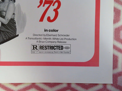 SEX CLINIC '74 / MASSAGE PARLOR '73 DOUBLE BILL FOLDED US ONE SHEET POSTER 1975 Movie posters