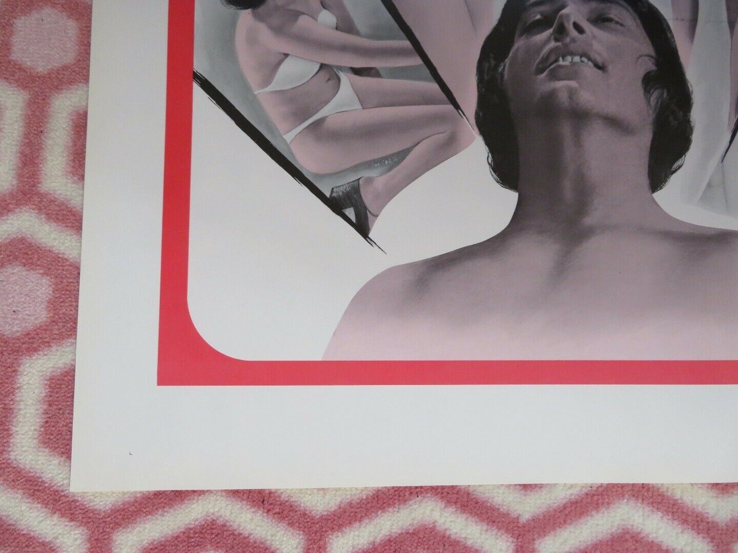 SEX CLINIC '74 / MASSAGE PARLOR '73 DOUBLE BILL FOLDED US ONE SHEET POSTER 1975 Movie posters