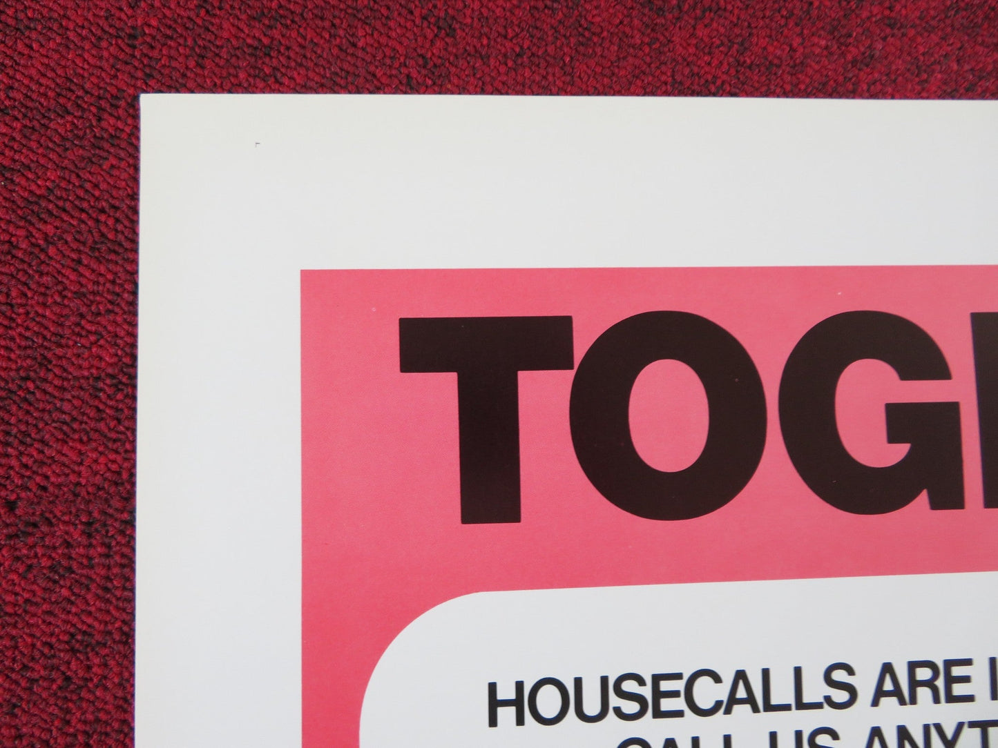 SEX CLINIC '74 /MASSAGE PARLOR '73 DOUBLE US TRI FOLDED ONE SHEET ROLLED POSTER Rendezvous Cinema Movie posters