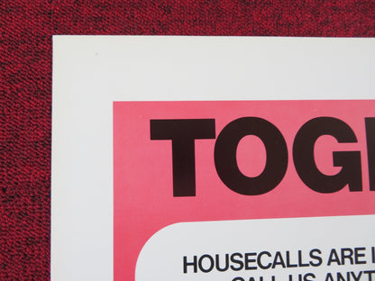 SEX CLINIC '74 /MASSAGE PARLOR '73 DOUBLE US TRI FOLDED ONE SHEET ROLLED POSTER Rendezvous Cinema Movie posters