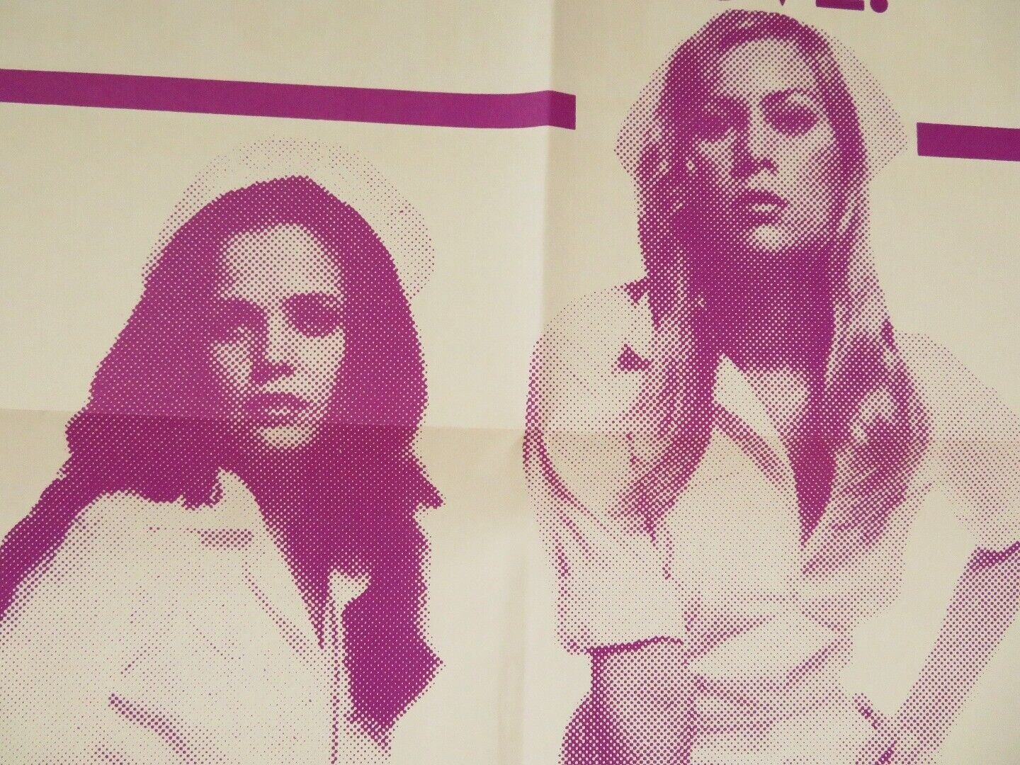 SEX CLINIC GIRLS FOLDED US ONE SHEET POSTER VERONICA CLAIRE ERIKA INGERS 1974 - Rendezvous Cinema