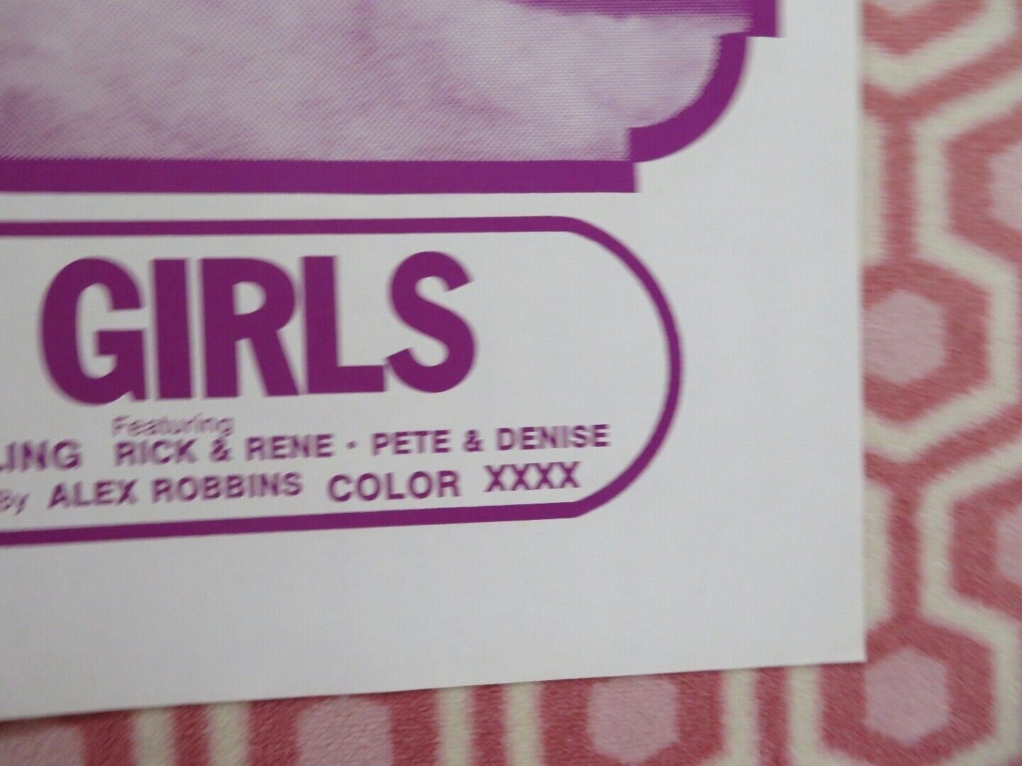 SEX CLINIC GIRLS FOLDED US ONE SHEET POSTER VERONICA CLAIRE ERIKA INGERS 1974 - Rendezvous Cinema