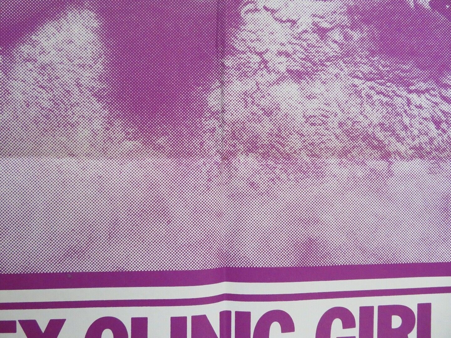 SEX CLINIC GIRLS FOLDED US ONE SHEET POSTER VERONICA CLAIRE ERIKA INGERS 1974 - Rendezvous Cinema
