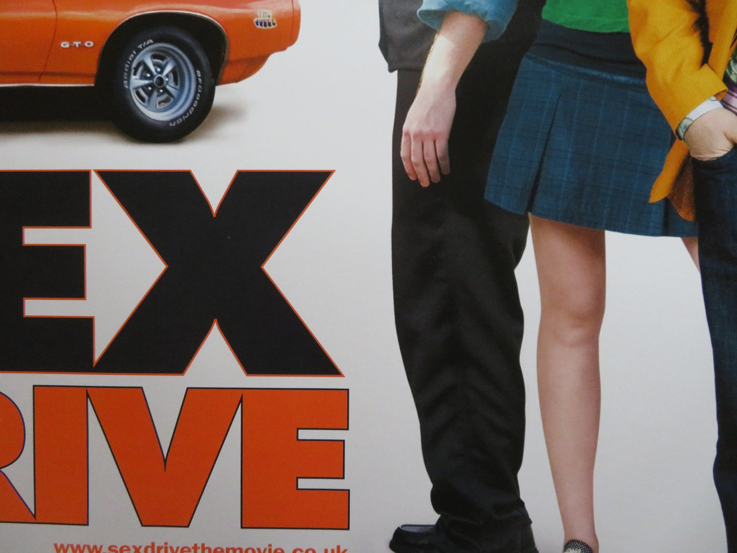 SEX DRIVE UK QUAD (30"x 40") ROLLED POSTER JOSH ZUCKERMAN AMANDA CREW 2008 Rendezvous Cinema Movie posters