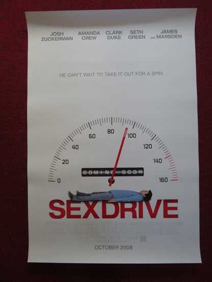 SEX DRIVE US ONE SHEET ROLLED POSTER JOSH ZUCKERMAN AMANDA CREW 2008 Rendezvous Cinema Movie posters