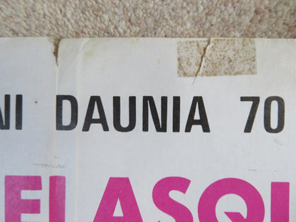 SEX IN THE HEAD ITALIAN 2 FOGLIO POSTER PILAR VELASQUEZ DIDI PEREGO 1974 Rendezvous Cinema Movie posters