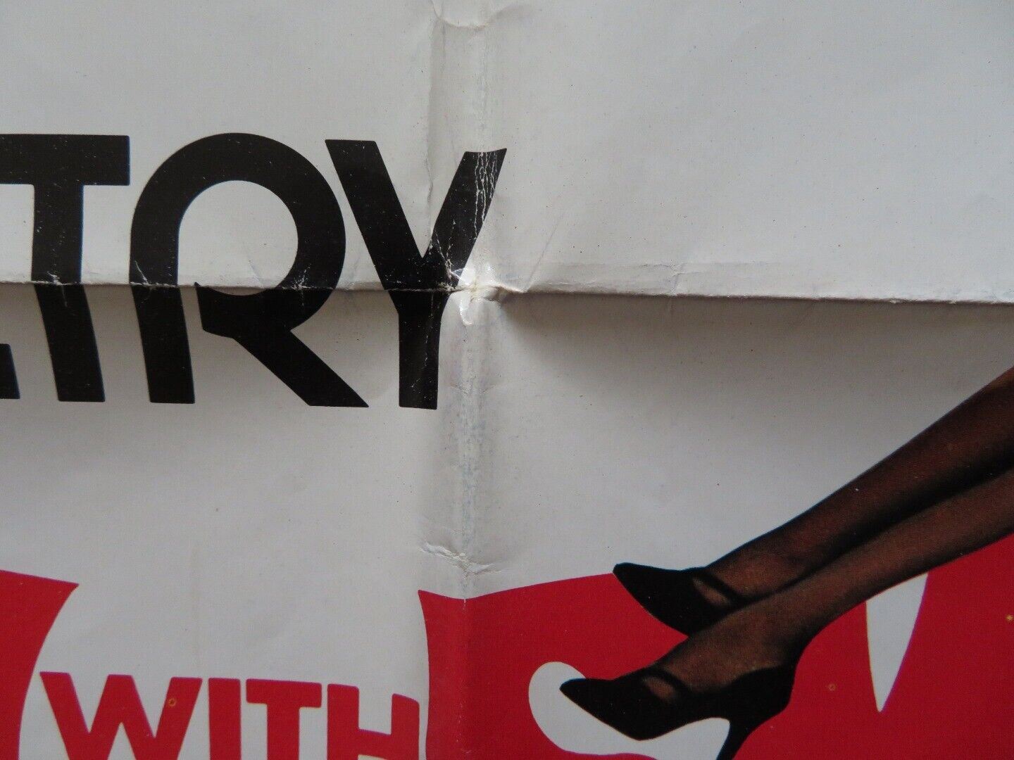 SEX WITH A SMILE FOLDED US ONE SHEET POSTER MARTY FELDMAN DAYLE HADDON 1976 Movie posters