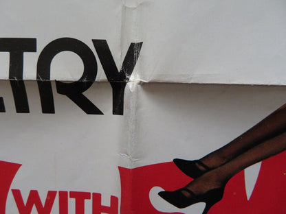 SEX WITH A SMILE FOLDED US ONE SHEET POSTER MARTY FELDMAN DAYLE HADDON 1976 Movie posters